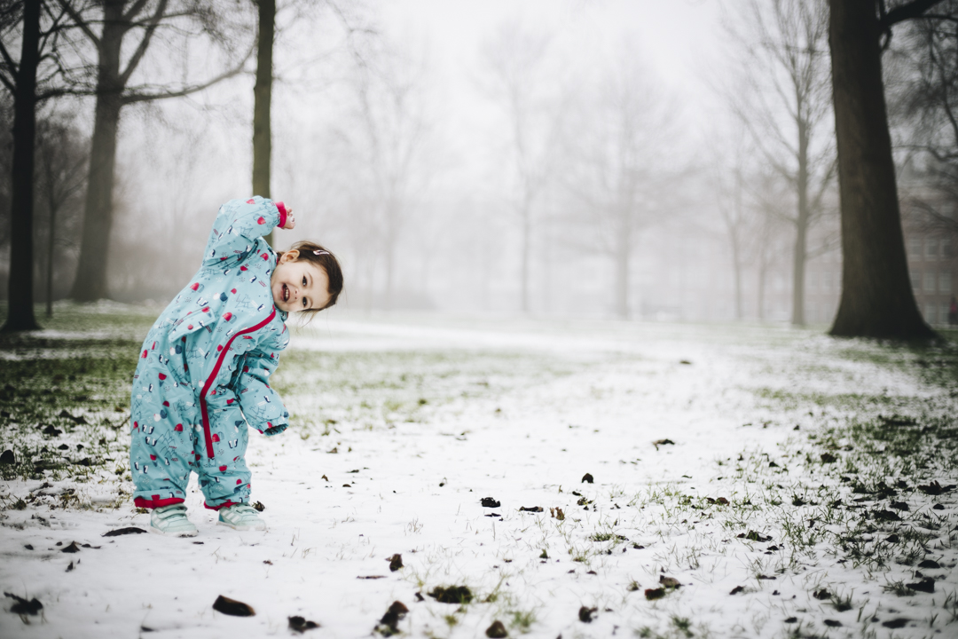 our first snowfall