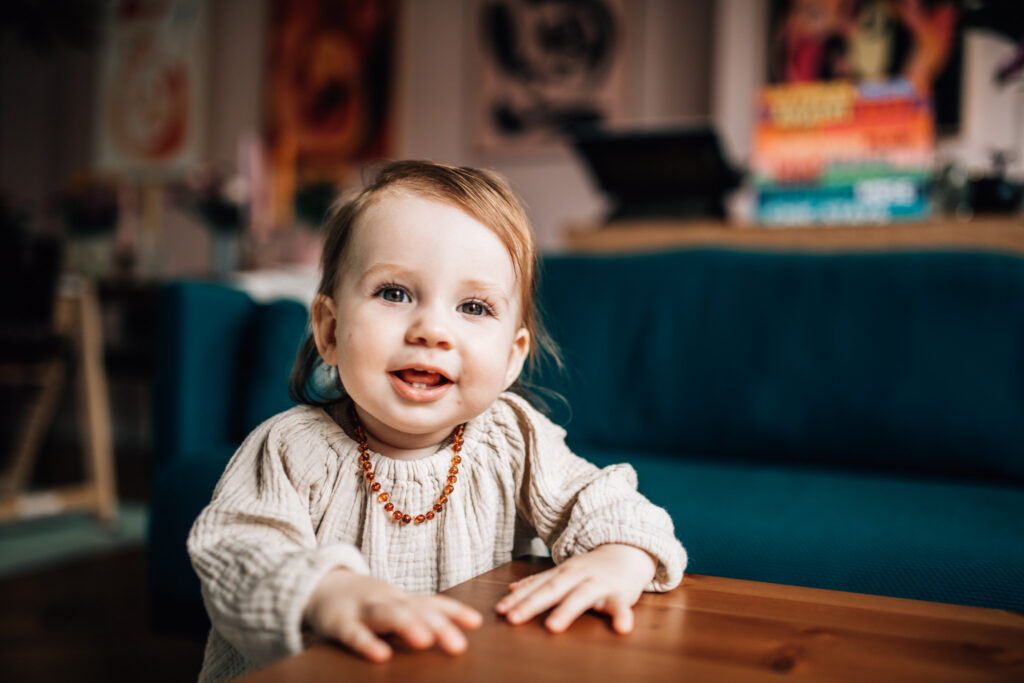 For amazing family photoshoots, people consider their kids mood. This session took place during the morning and the toddler of this portrait had a great time she'll cherish when being older.